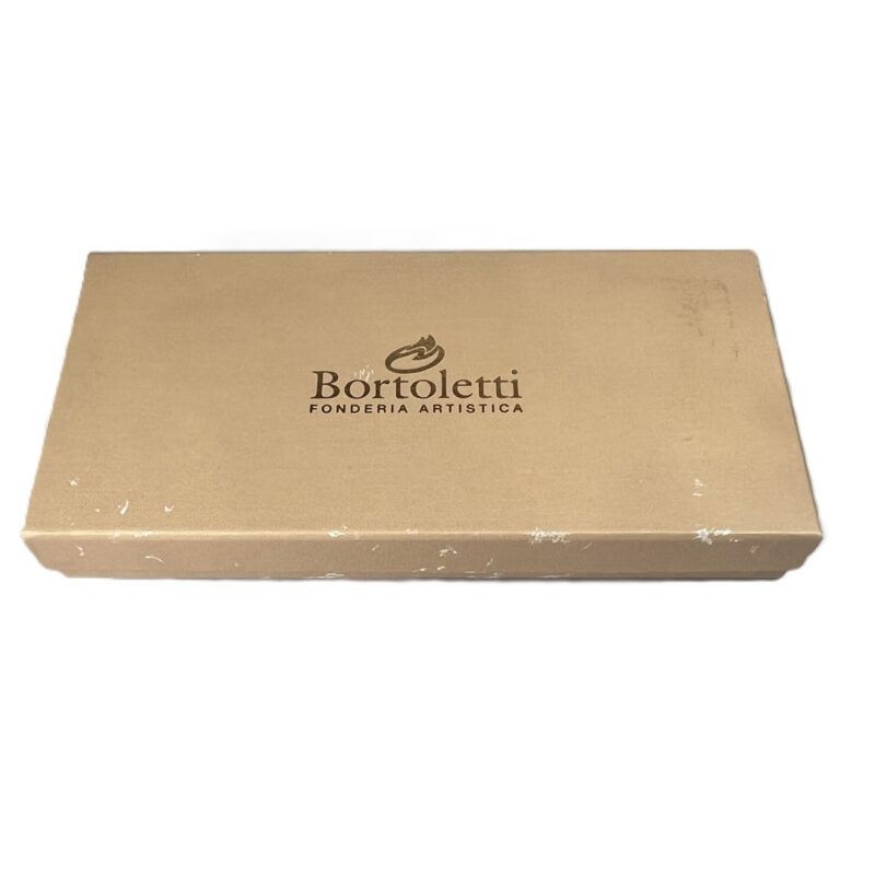 Bortoletti Calligraphy Pen Set Silver/argento Feathered Quill & Ink SET83 #45524-10