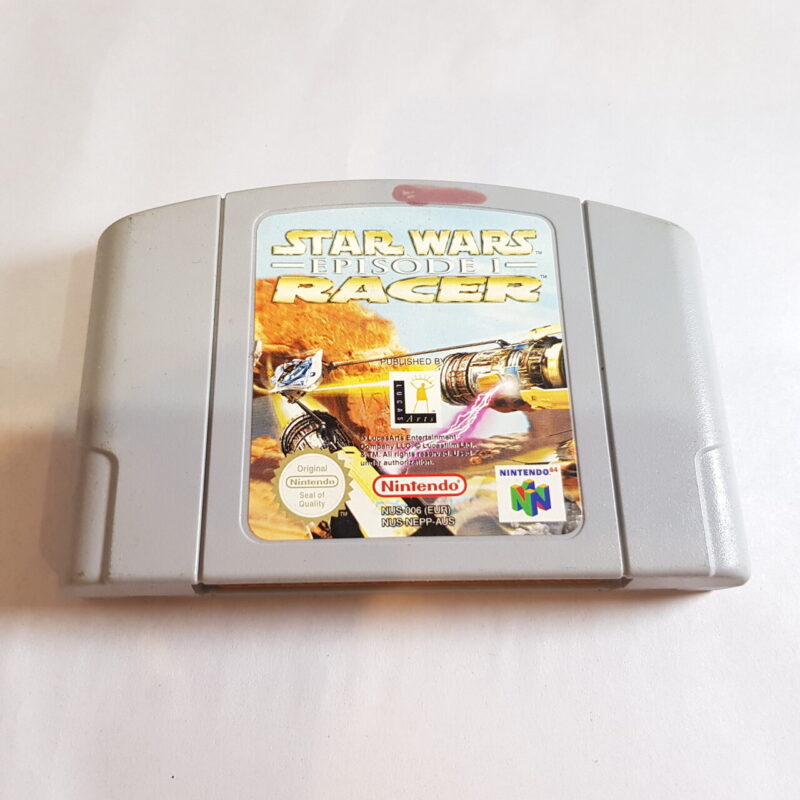 Star Wars Episode I Racer + Box & Manuals - Nintendo N64 - Pal Version #64360