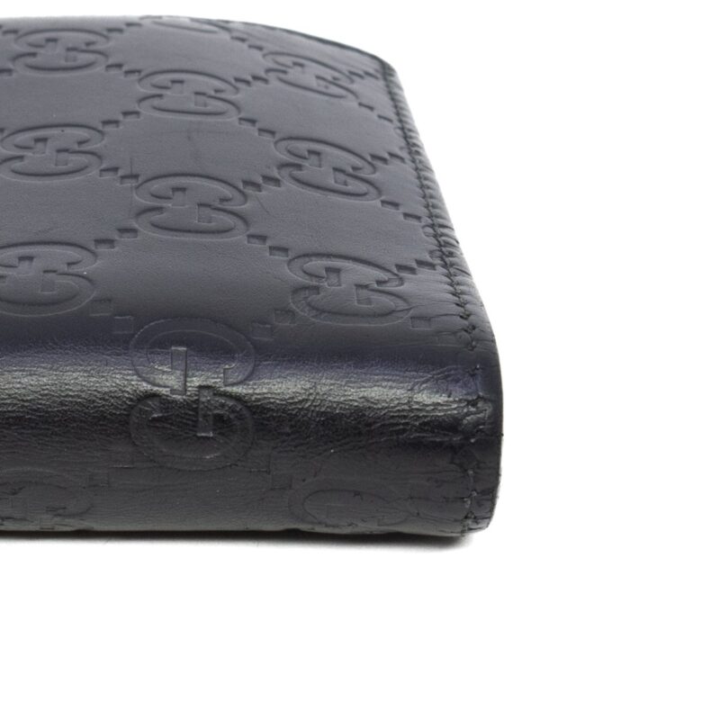 Gucci Bi Fold Black Leather Wallet 365467 - In Box with Dust Bag & COA #63833