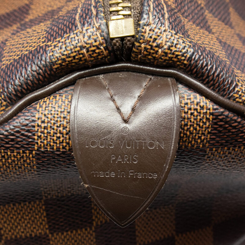 Louis Vuitton Speedy 35 Damier Ebene Bag C/2011 + COA #64093