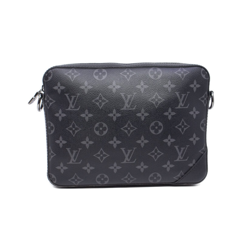 Louis Vuitton M69443 Trio Messenger Bag Monogram Eclipse Canvas - Box, Dust Bag, Receipt & COA #64154