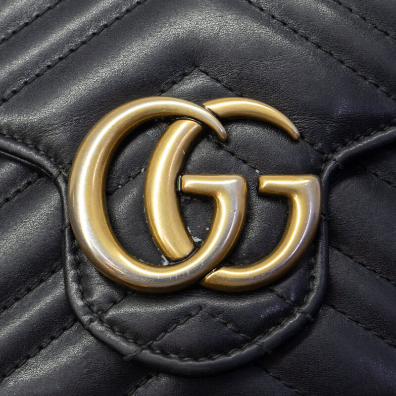 Gucci GG Marmont Matelassé Super Mini Bag 474575 #64408