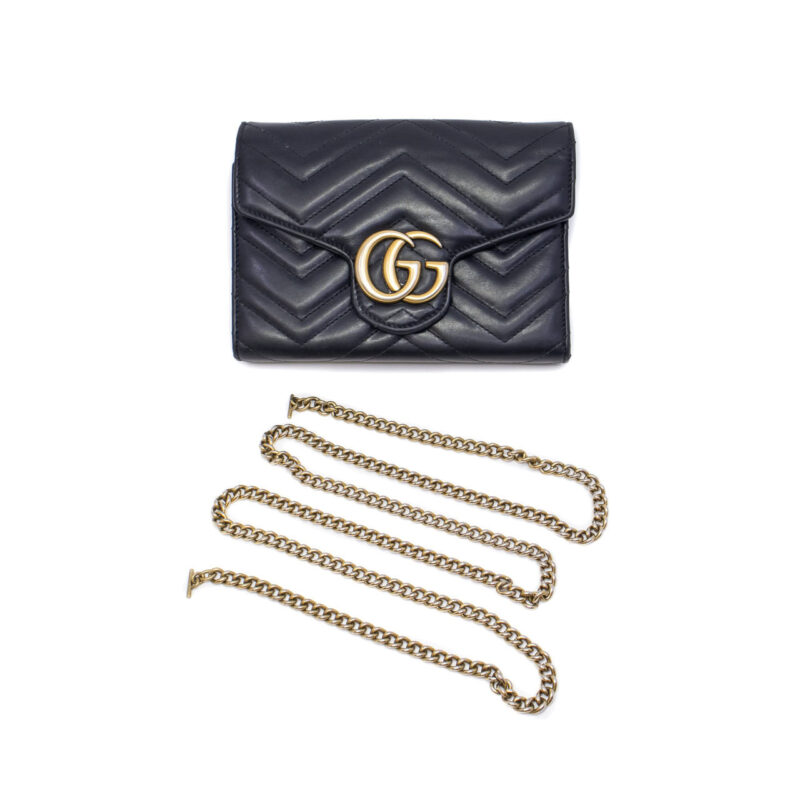 Gucci GG Marmont Matelassé Super Mini Bag 474575 #64408