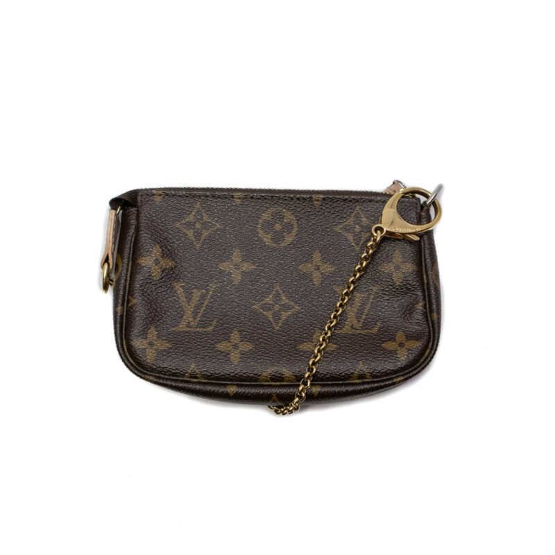 Louis Vuitton LV Limited Edition 1 Rue Scribe Paris Mini Accessories Pochette Bag DU2180 #64410