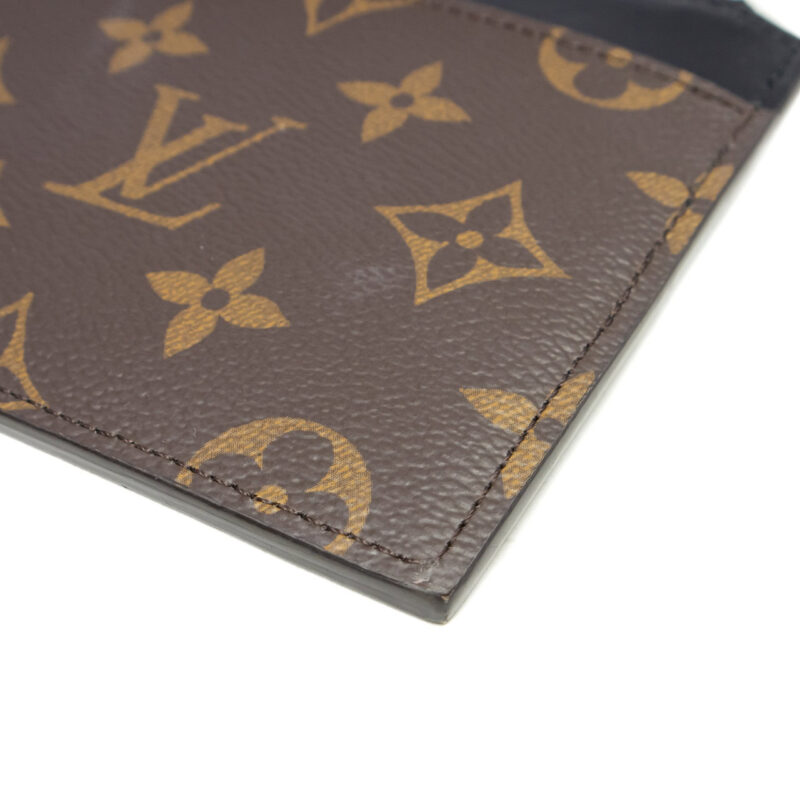 Louis Vuitton Slim Purse Noir Wallet M80348 #64411