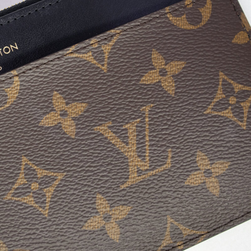 Louis Vuitton Slim Purse Noir Wallet M80348 #64411