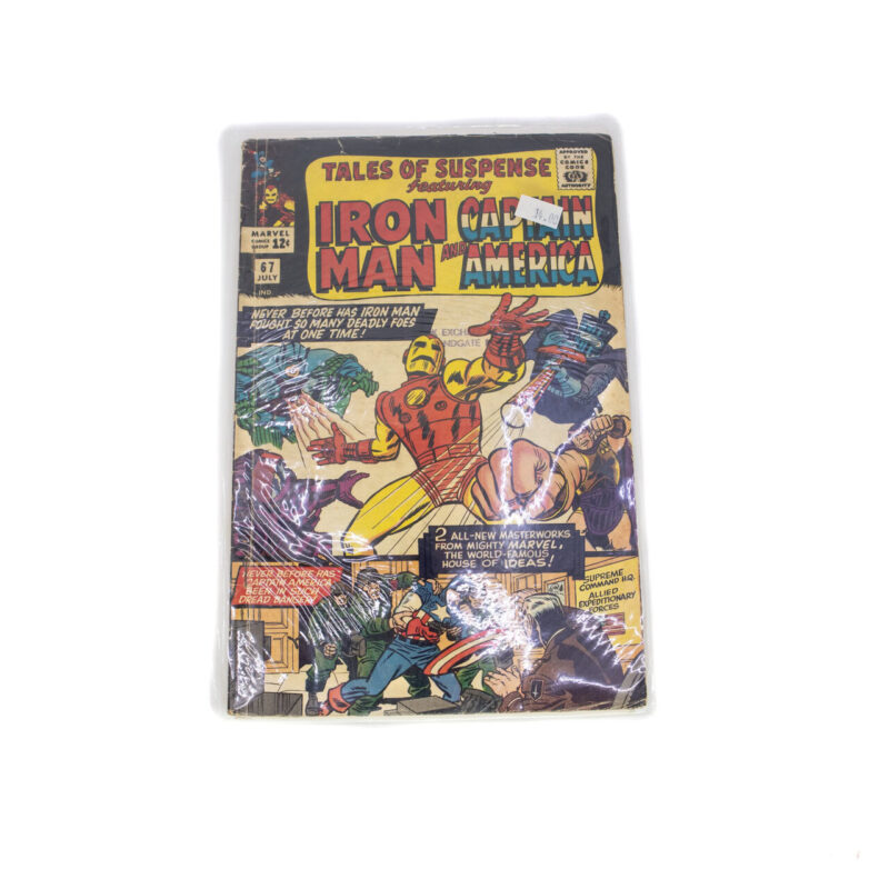 Tales of Suspense #67 - Iron Man & Captain America - Marvel 1965 #64478-9