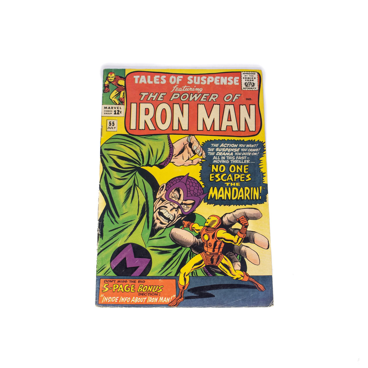 Tales of Suspense #55 (1964) Silver Age Marvel Comics 3rd Appearance of Mandarin #64478-7