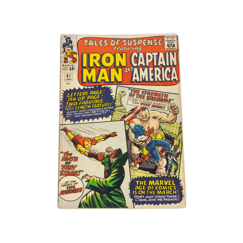 Tales of Suspense #61 1965 Captain America & Iron Man 1st Appearance Major Glenn Talbot #64478-17