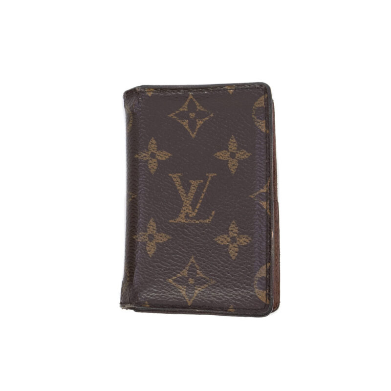 Louis Vuitton Card Fold Monogram Wallet MI0220 - Worn #63875