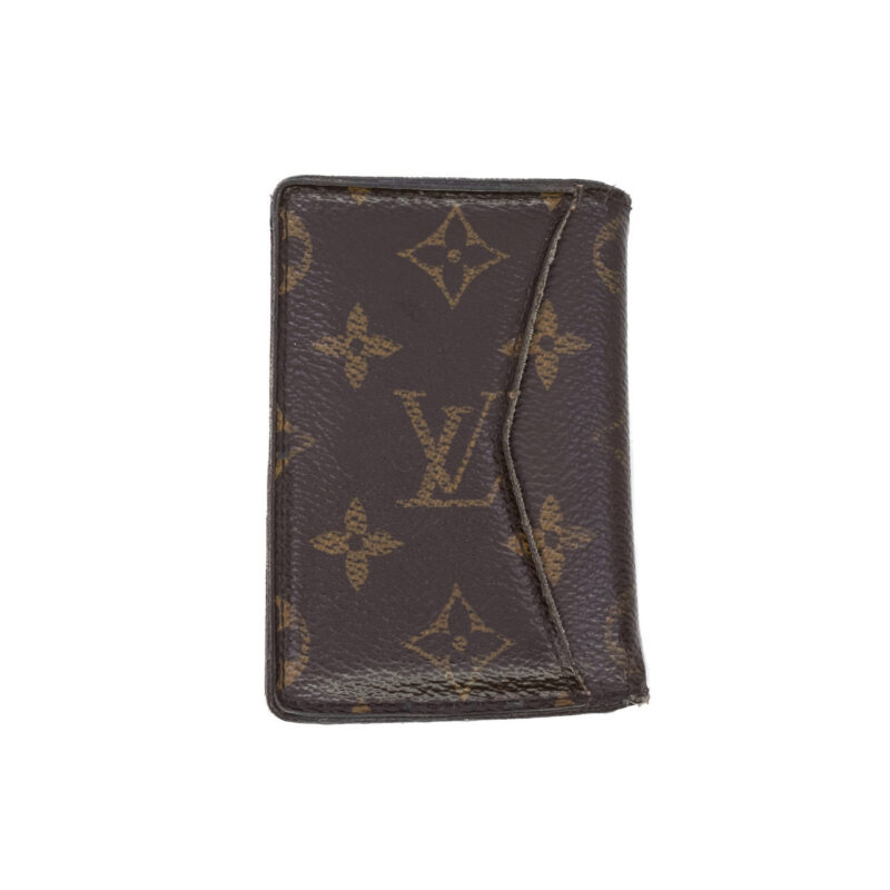 Louis Vuitton Card Fold Monogram Wallet MI0220 - Worn #63875