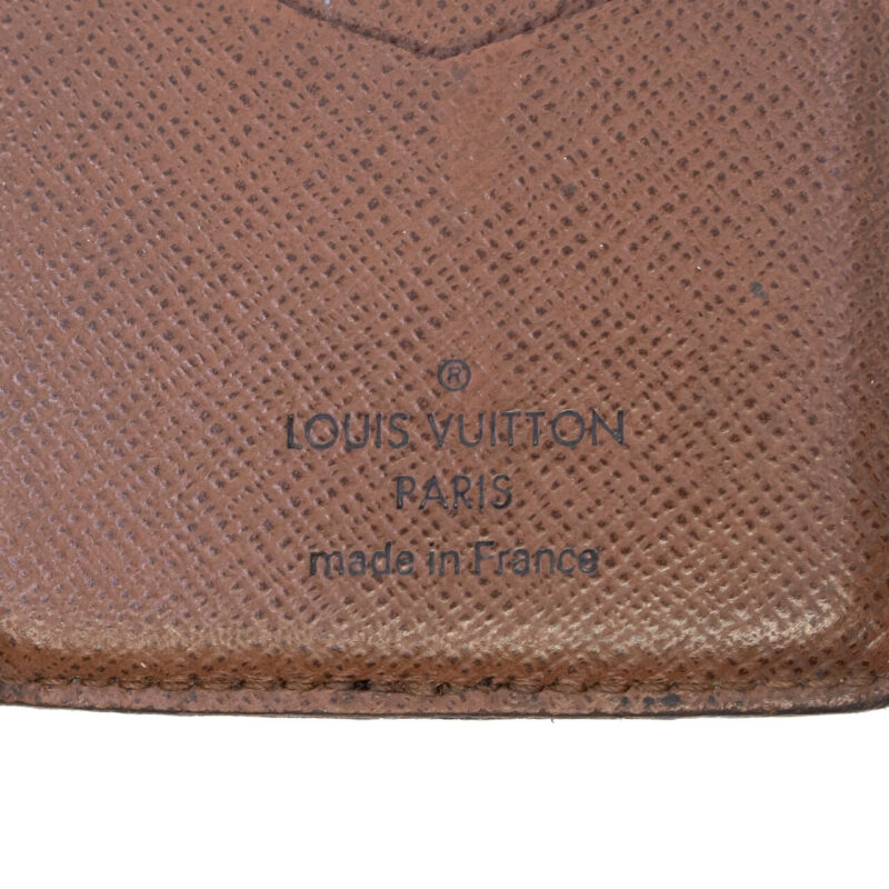 Louis Vuitton Card Fold Monogram Wallet MI0220 - Worn #63875