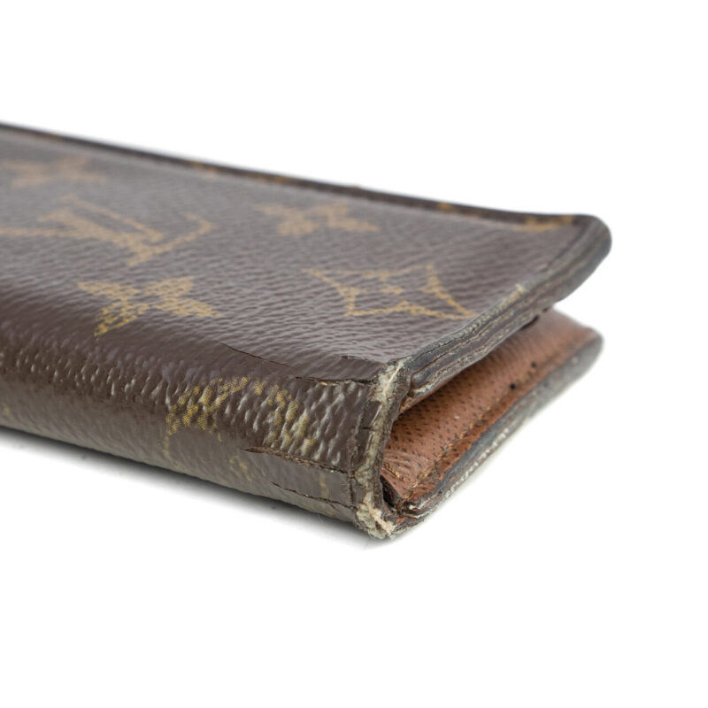 Louis Vuitton Card Fold Monogram Wallet MI0220 - Worn #63875