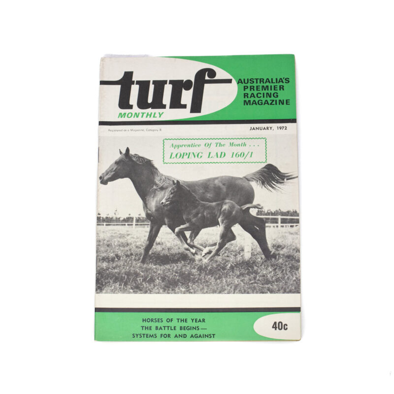 Vintage Turf Monthly Magazine Collection of 12 - 1972 - Full Year #64419-3