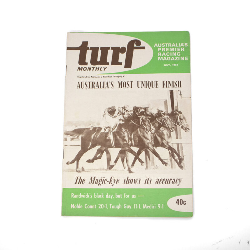 Vintage Turf Monthly Magazine Collection of 12 - 1972 - Full Year #64419-3