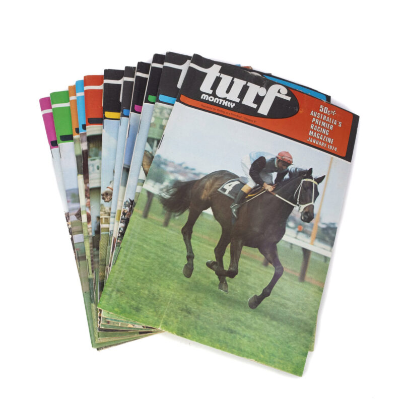 Vintage Turf Monthly Magazine Collection of 12 - 1974 - Full Year #64419-5