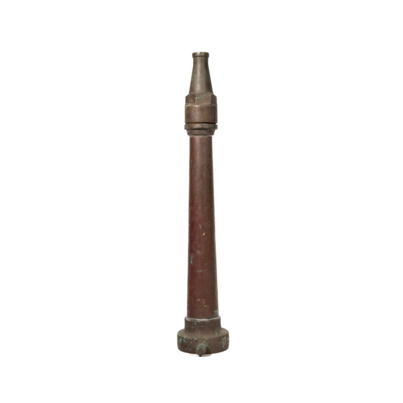 Vintage Copper & Brass Fire Hose Nozzle #64057