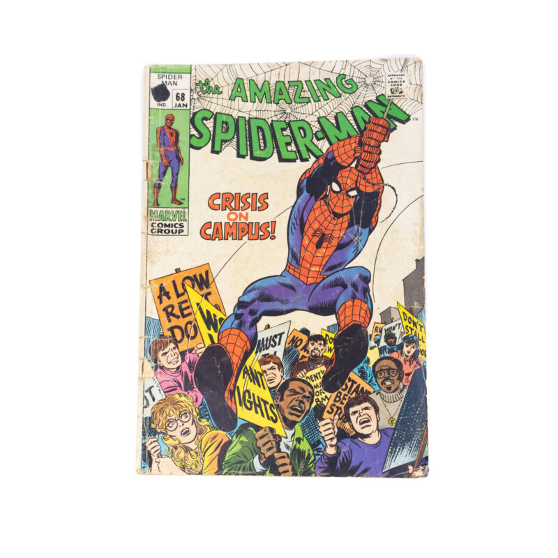 The Amazing Spider-Man #68 1969 Crisis on Campus #64519-12