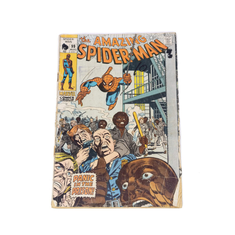 The Amazing Spider-Man #99 1971 Marvel Comic Book Carson McMahon Appearance #64519-11