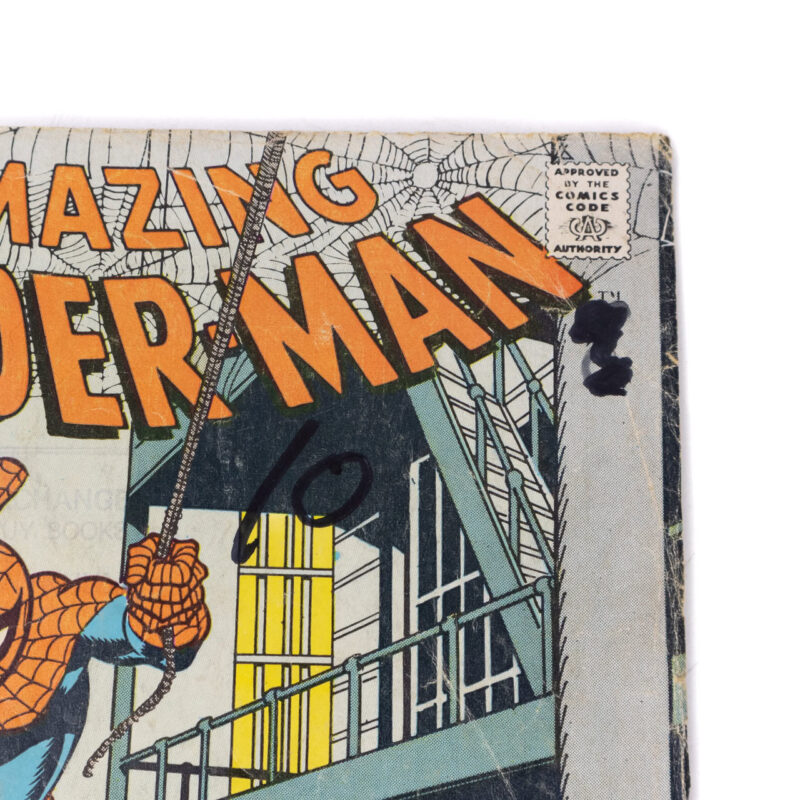 The Amazing Spider-Man #99 1971 Marvel Comic Book Carson McMahon Appearance #64519-11