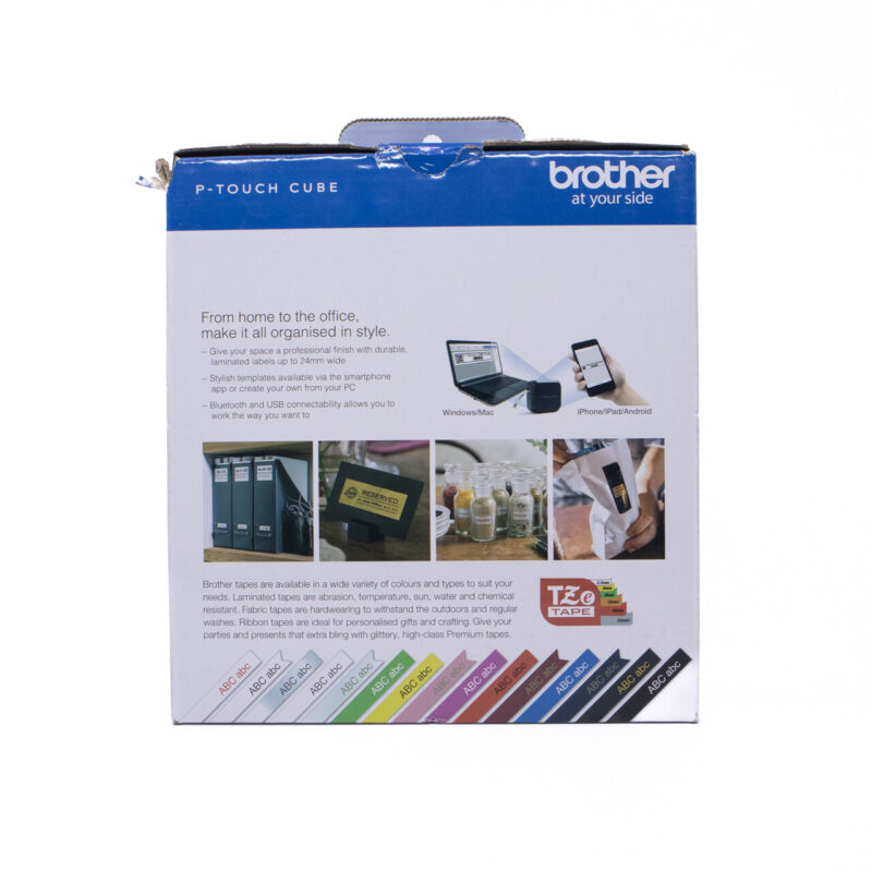 Brother P-Touch Cube Mobile Label Maker PT-P710 BT *new* #64514