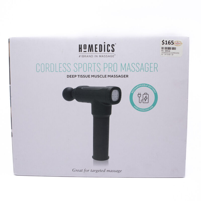 Homedics Cordless Sports Pro Massager PGM-800-AU *BRAND NEW* #64516