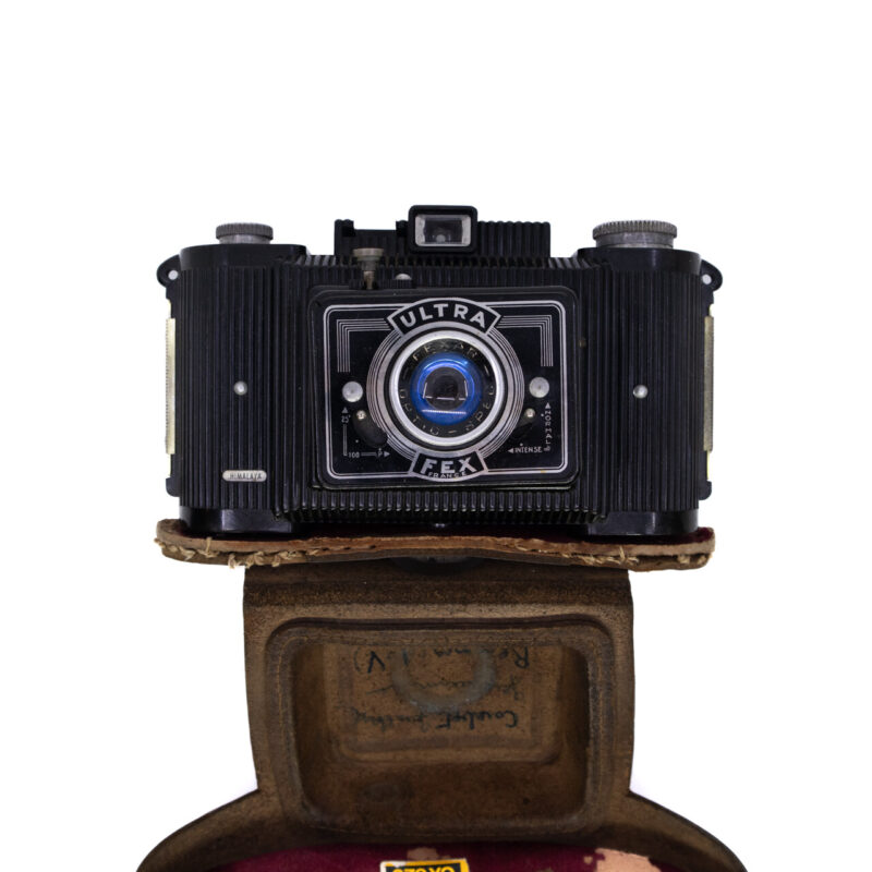 Vintage Fex Ultra Himalaya Camera Black France (sold As-Is) #64390