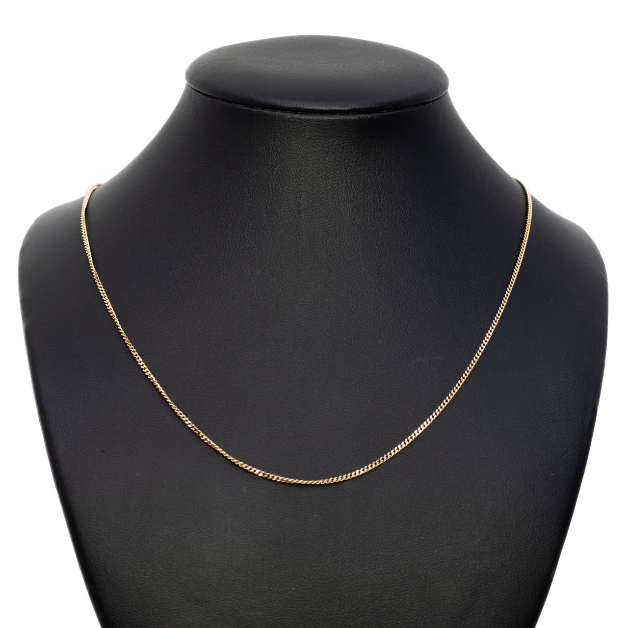 9ct Yellow Gold Curb Link Chain Necklace 47cm #64243 9ct Yellow Gold Curb Link Chain Necklace 47cm #64243