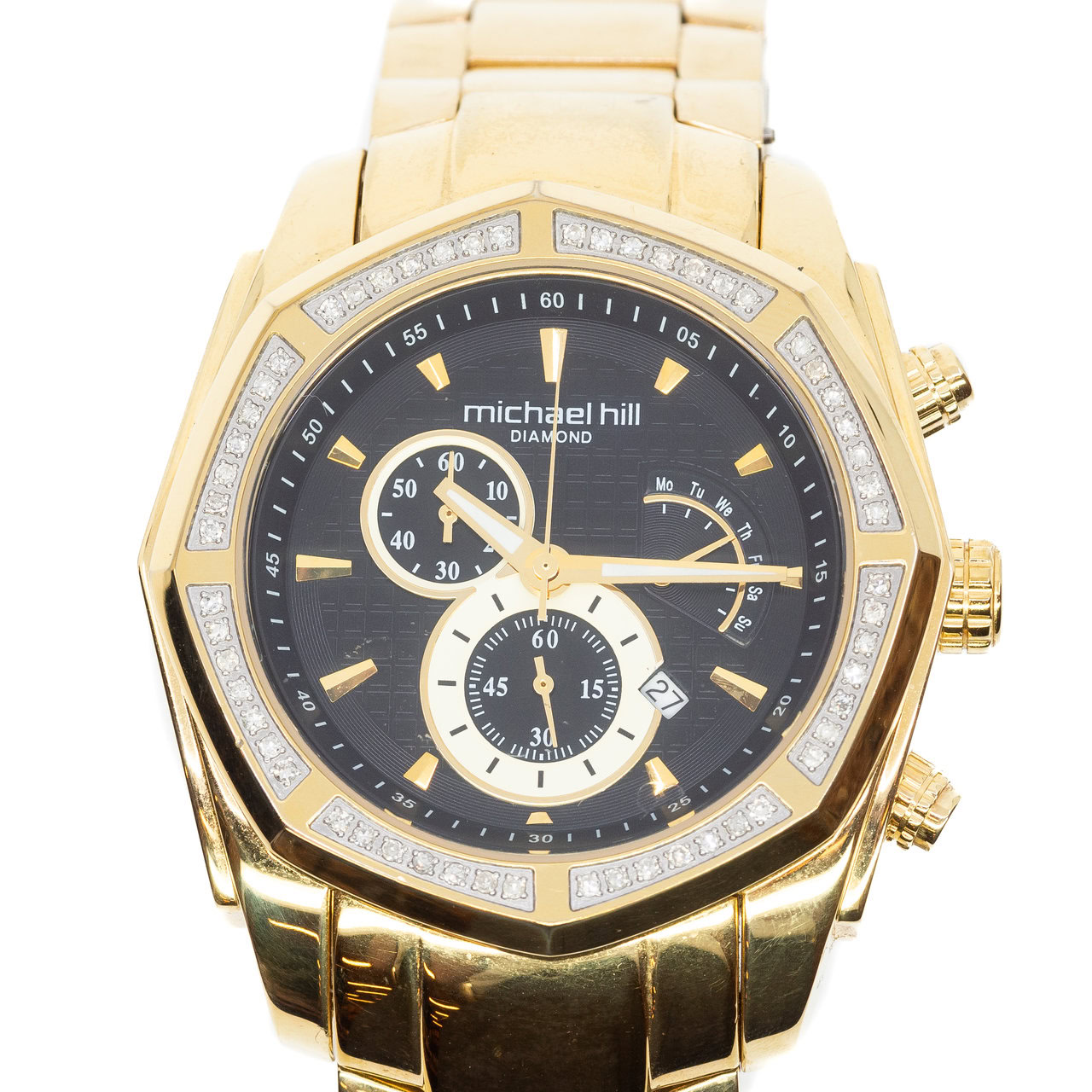 Michael Hill 1/2ct Diamond 9306 Watch (Short Band) RRP $1499