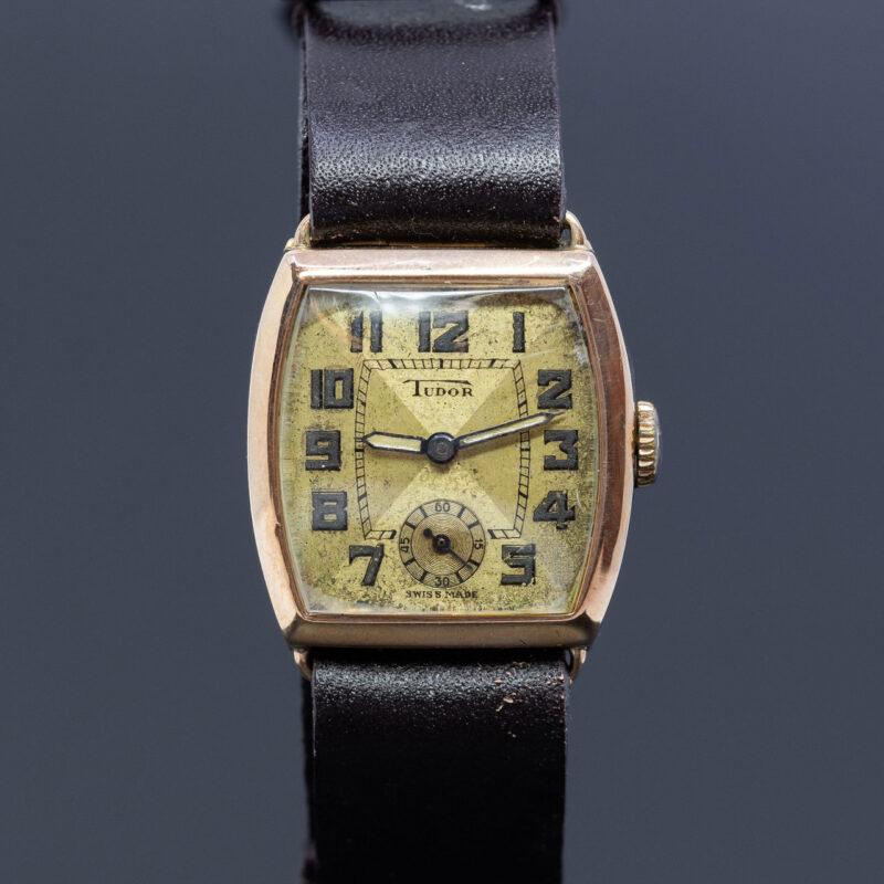 Vintage 9ct Gold Tudor Watch Manual Wind Cal 59 Circa 1940s #56424