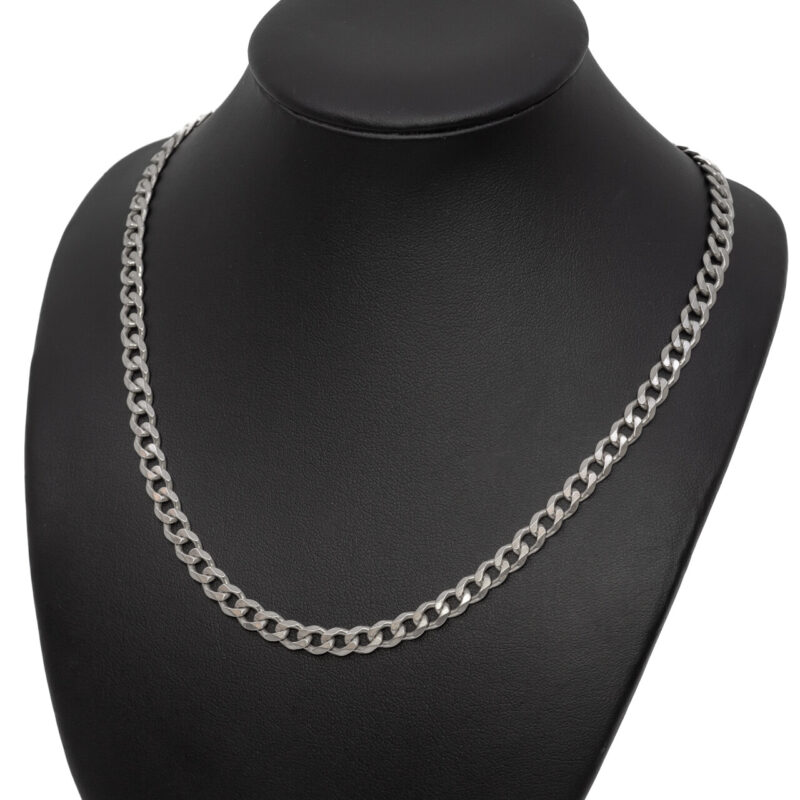 Sterling Silver Curb Link Chain / Necklace #64035