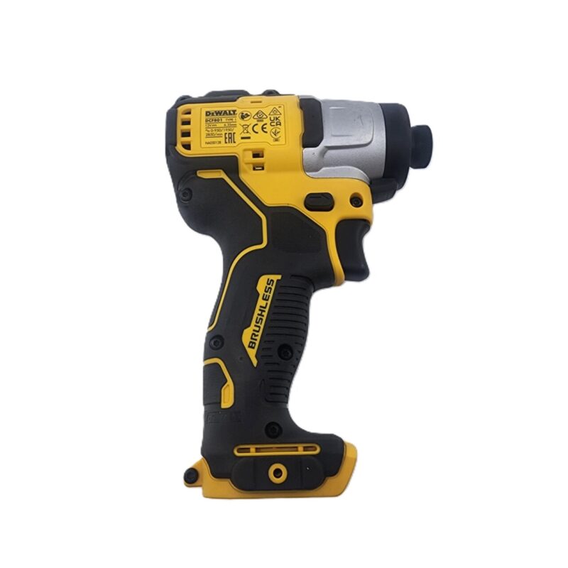 Dewalt Xr 12 v Brushless Sub Compact Impact Driver Skin Dcf801 #64583