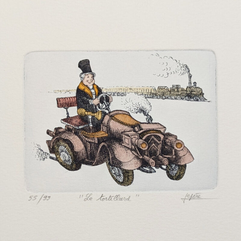 Le Père - Le Tortilland - Limited Edition Caricature Limited Edition Art Print / Etching #64779