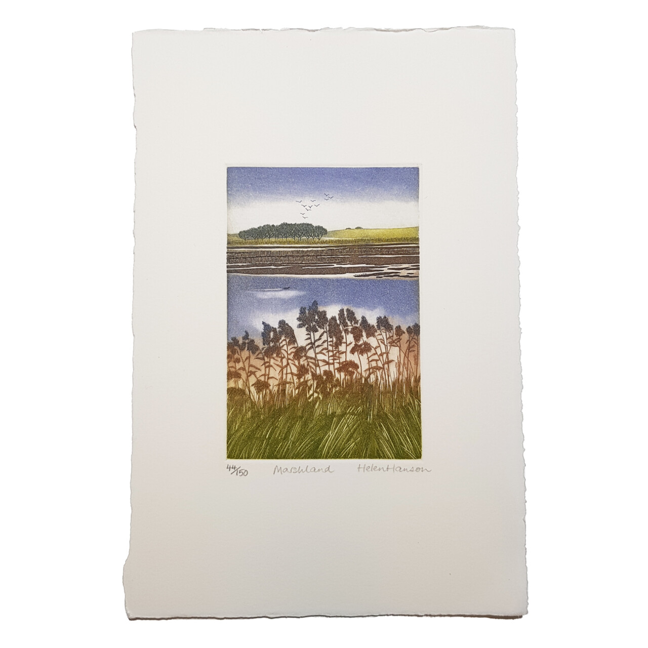 6x Nature Landscape Etchings by Helen Hanson | Hand Signed #64689 6x Nature Landscape Etchings by Helen Hanson | Hand Signed #64689 - Image 4
