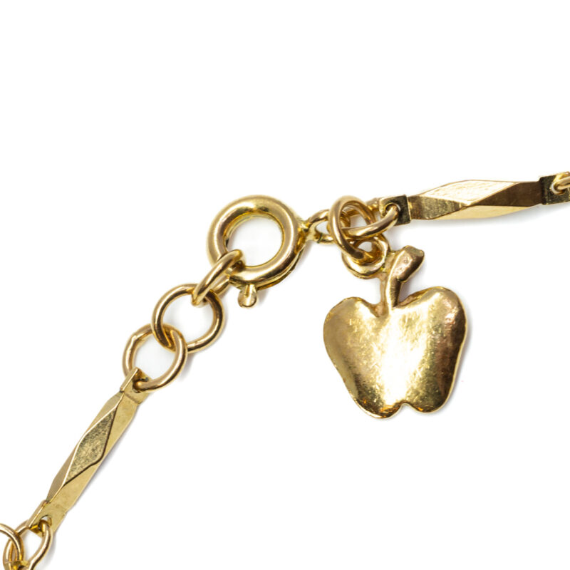 Yellow Gold-Plated Bracelet 16cm #3002-3