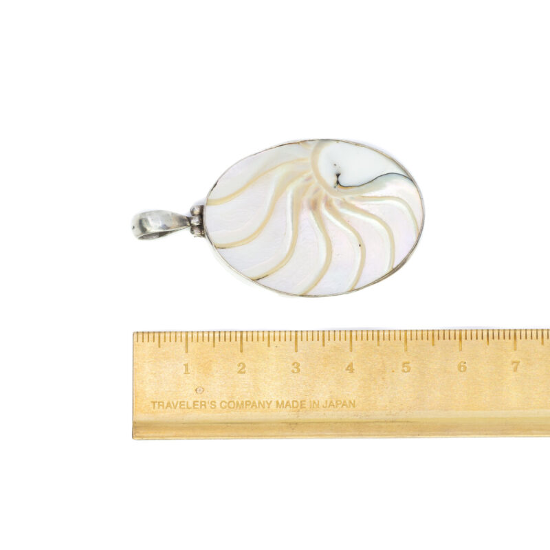 Sterling Silver Mother of Pearl Pendant #64310