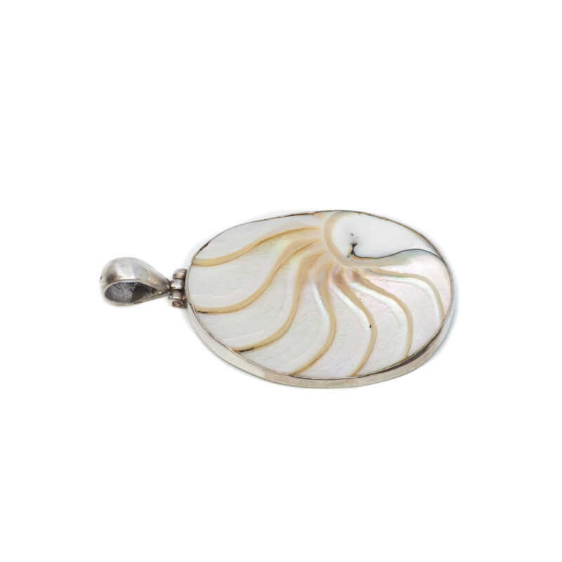 Sterling Silver Mother of Pearl Pendant #64310