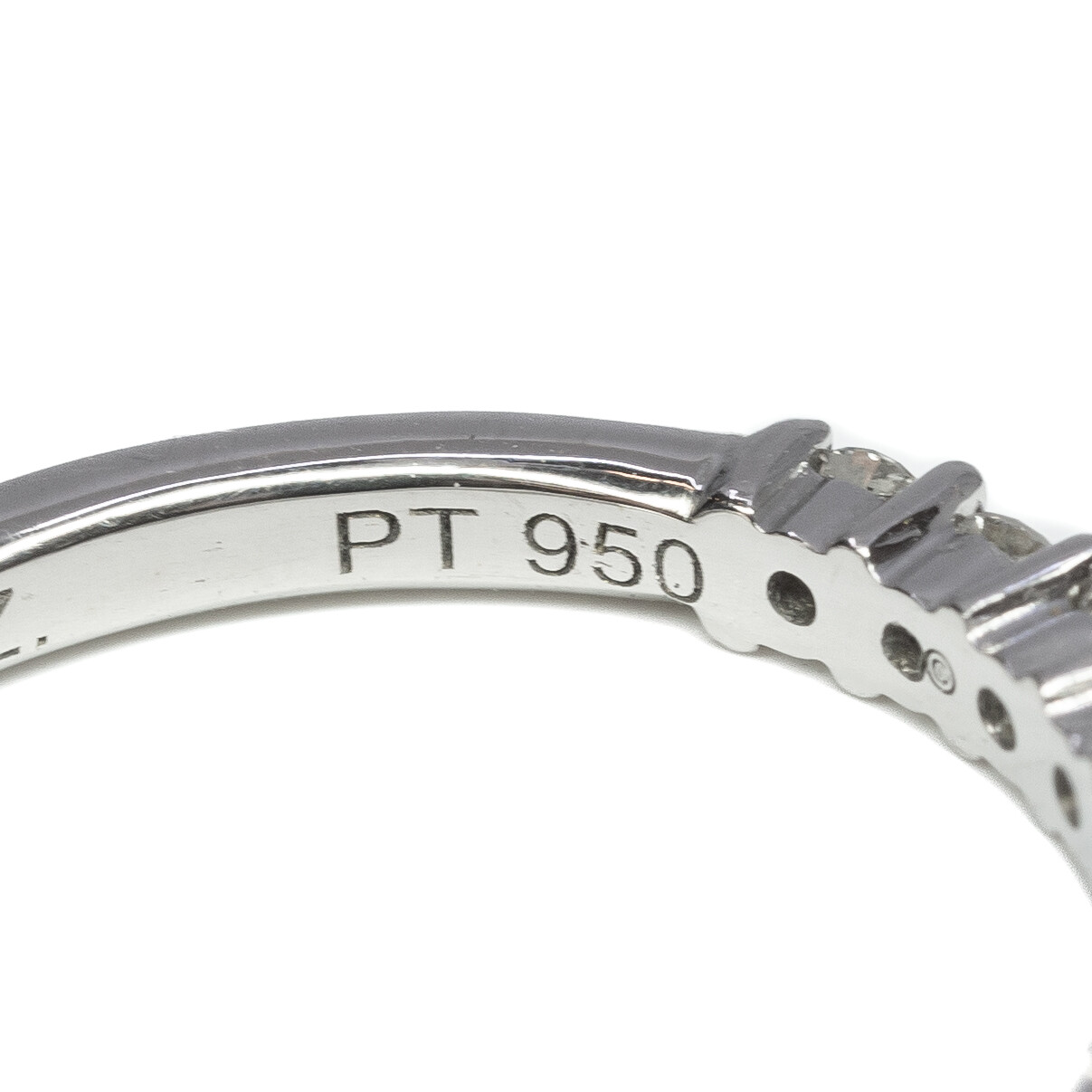 Canturi Platinum Diamond Eternity Ring Size i Val $2950 #63581 Canturi Platinum Diamond Eternity Ring Size i Val $2950 #63581 - Image 9