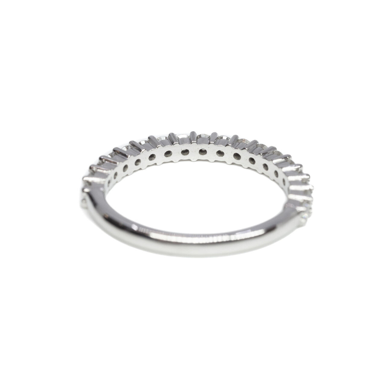 Canturi Platinum Diamond Eternity Ring Size i Val $2950 #63581 Canturi Platinum Diamond Eternity Ring Size i Val $2950 #63581 - Image 5