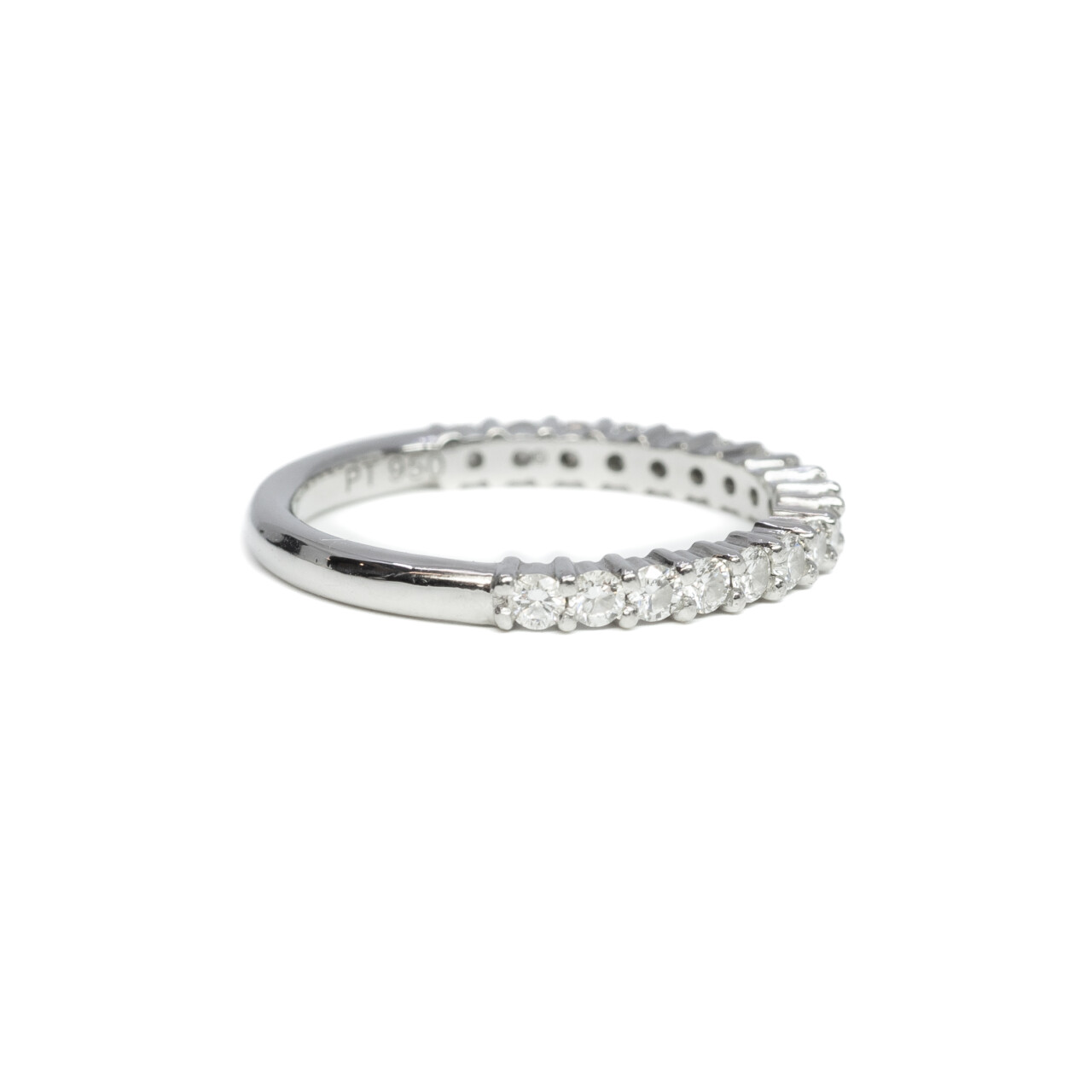 Canturi Platinum Diamond Eternity Ring Size i Val $2950 #63581 Canturi Platinum Diamond Eternity Ring Size i Val $2950 #63581 - Image 6