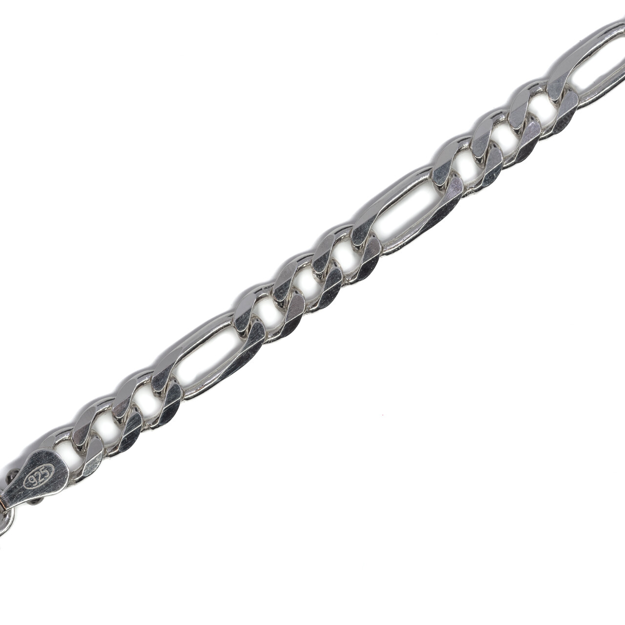 Sterling Silver Figaro 3-1 Link Chain Necklace 60cm #64561 Sterling Silver Figaro 3-1 Link Chain Necklace 60cm #64561 - Image 5