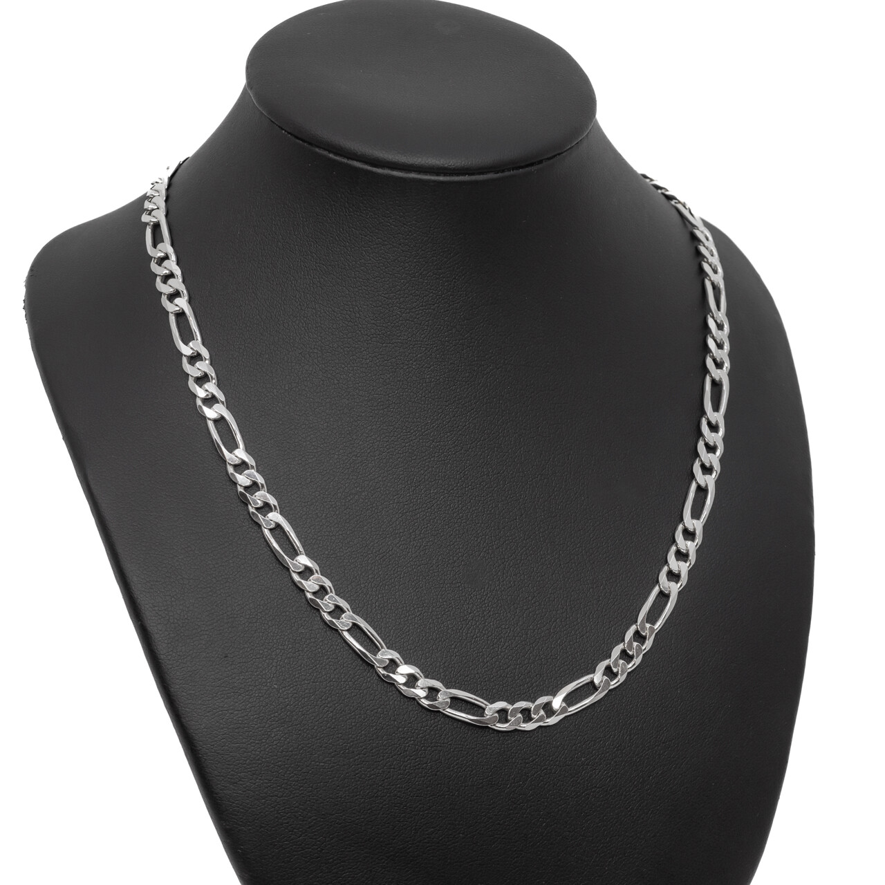 Sterling Silver Figaro 3-1 Link Chain Necklace 60cm #64561 Sterling Silver Figaro 3-1 Link Chain Necklace 60cm #64561 - Image 3