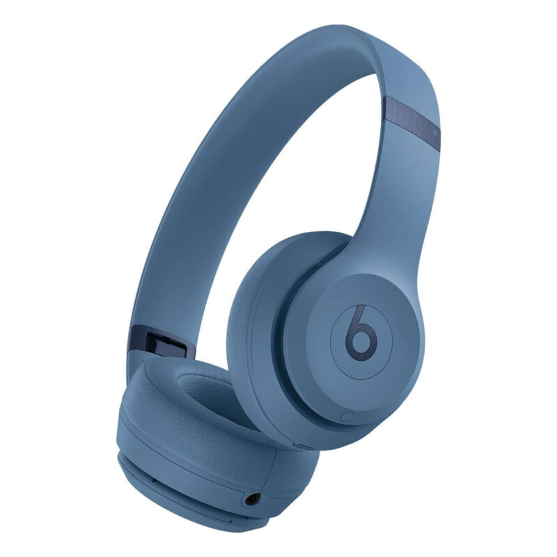 Beats Solo 4 Bluetooth Wireless On-Ear Headphones - Slate Blue - A3140 RRP$239 #64630