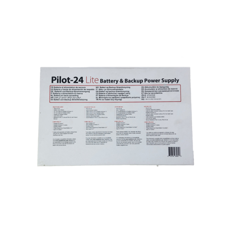 Medistrom Pilot 24 Lite Battery Pack for ResMed AirSense AirMini S9 & BMC G3 #65008 - Image 2