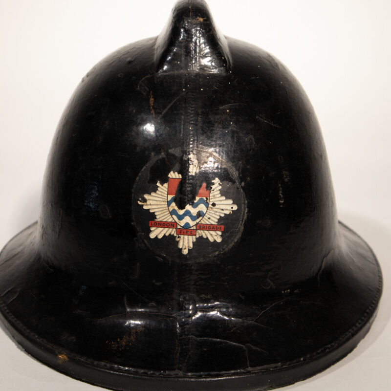 London Fire Brigade Helmet Vintage Cromwell C.1971 #64061