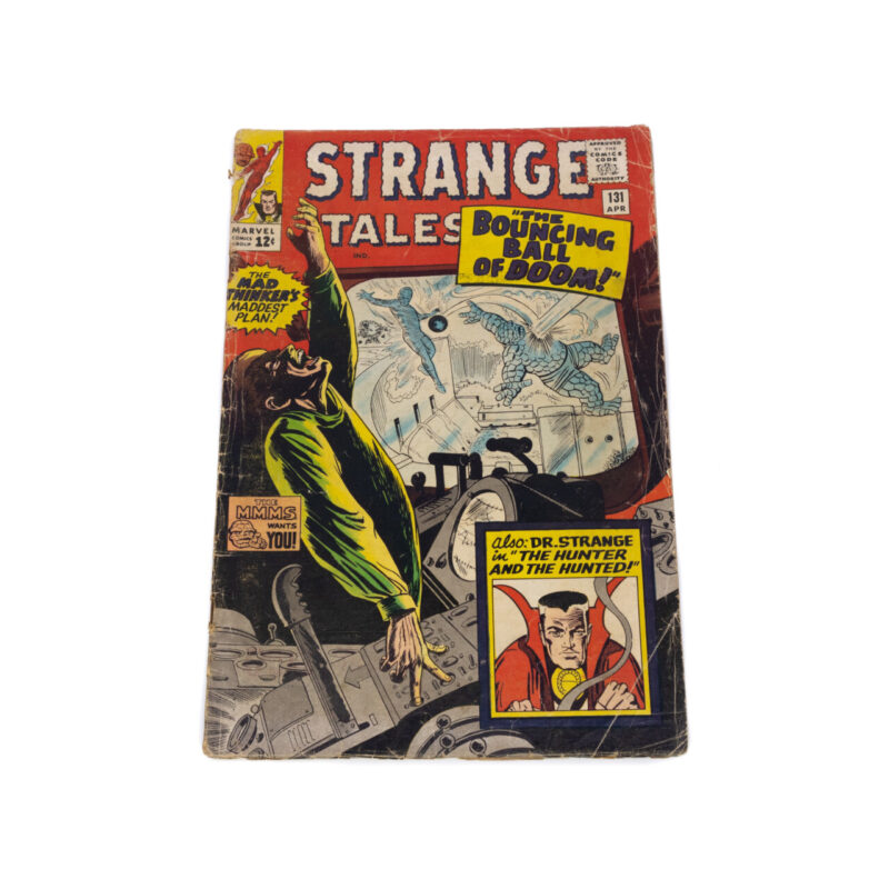 2x Strange Tales COMIC BOOKS #131 & #156 1960s #64519-36