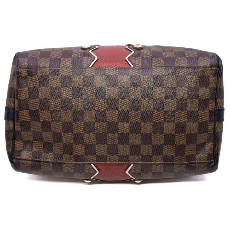 Louis Vuitton Speedy 30 Bandouliere Karakoram Bag Damier #64553