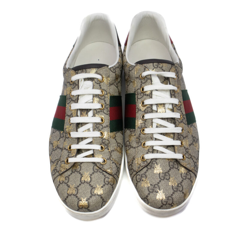 Gucci Ace Sneakers with Bees (548950) – Size 13US (RRP $1,350) #64494