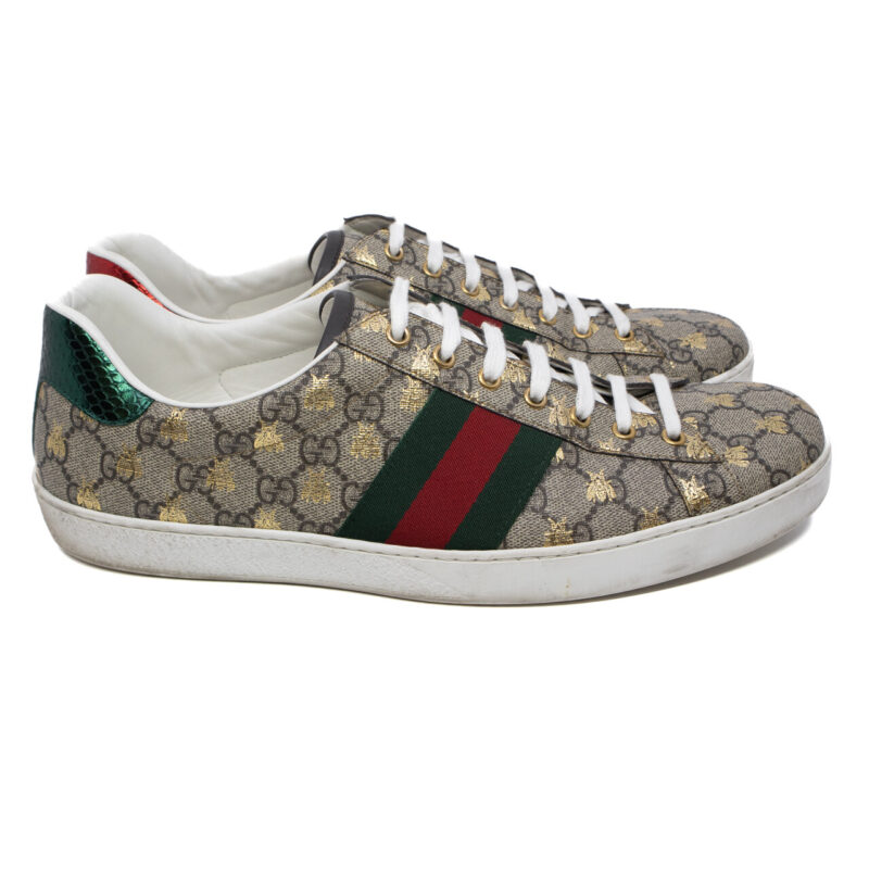 Gucci Ace Sneakers with Bees (548950) – Size 13US (RRP $1,350) #64494