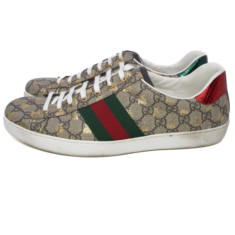 Gucci Ace Sneakers with Bees (548950) – Size 13US (RRP $1,350) #64494